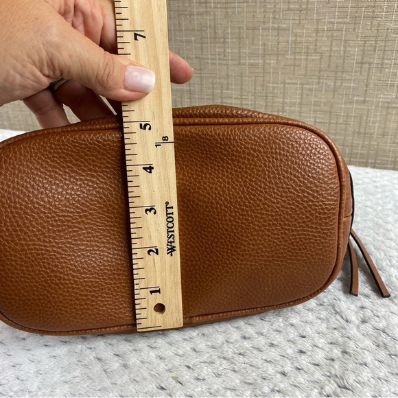 Steve Madden Boho Studded Strap Small Hobo Cognac With Gold Accented Handle - Picture 8 of 12